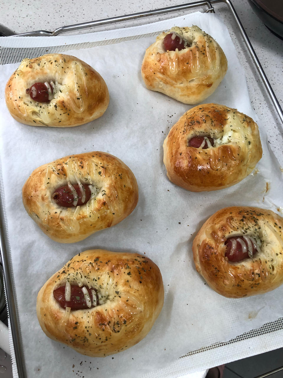 【小点心#14】肠仔包～小小一颗的肠仔包又好吃又可爱呀～