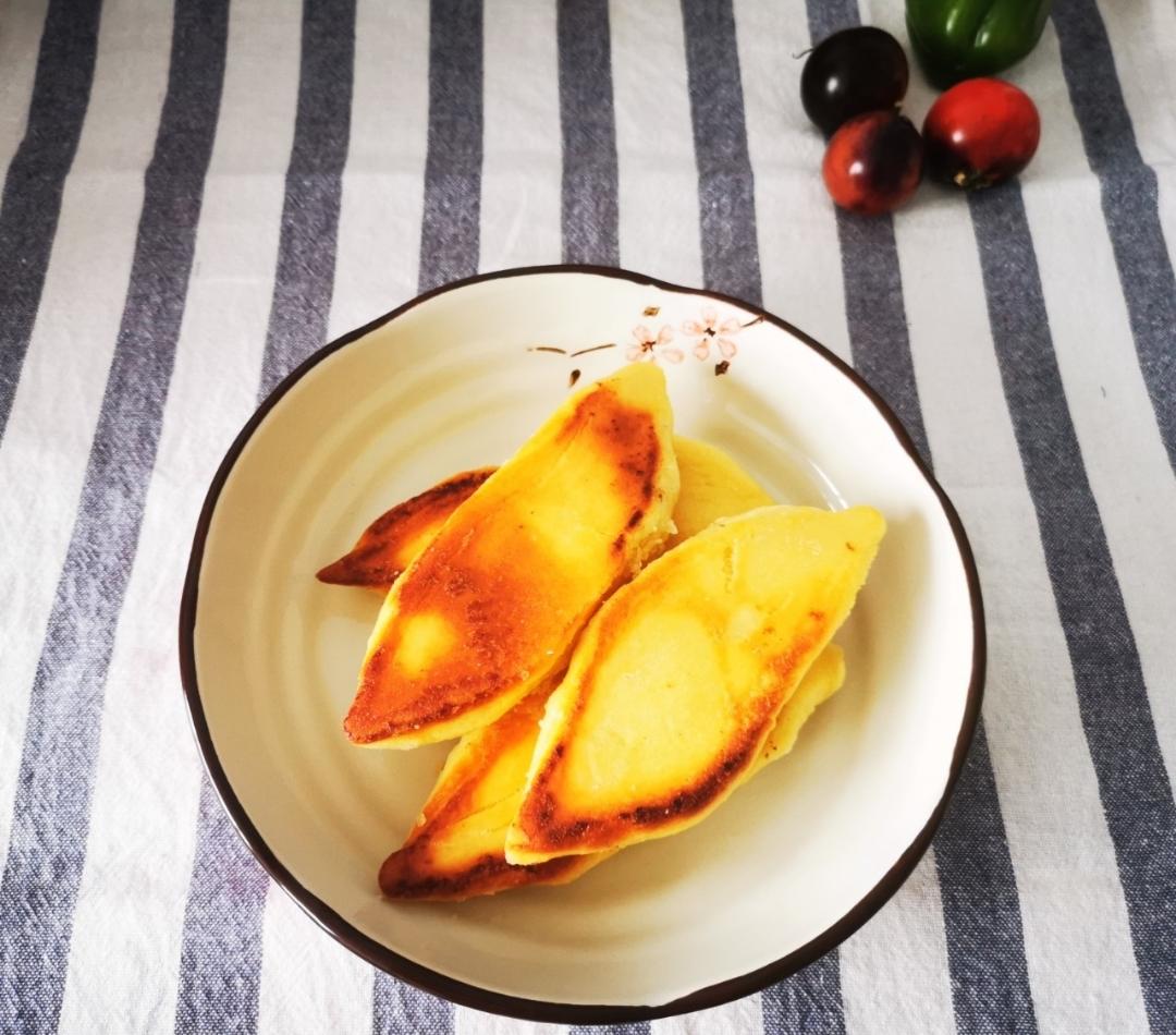 玉米面发面饼子