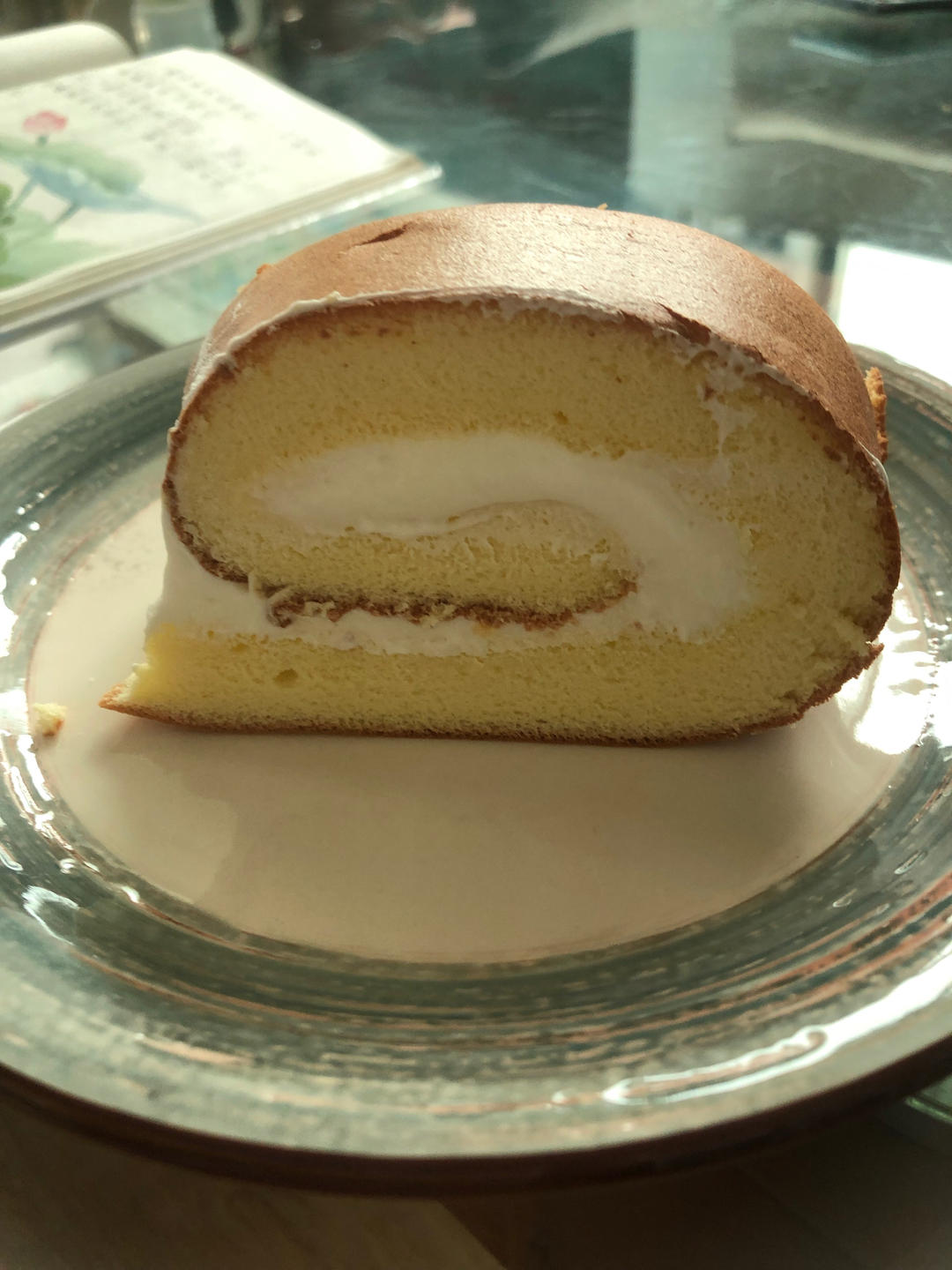 一次就成功❗️超好吃的奶油蛋糕卷～