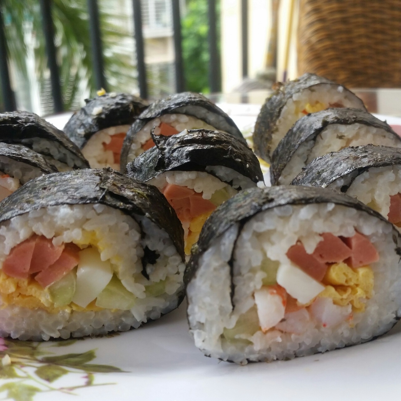 简单寿司/鸡蛋寿司/反转寿司/花样寿司/紫菜包饭