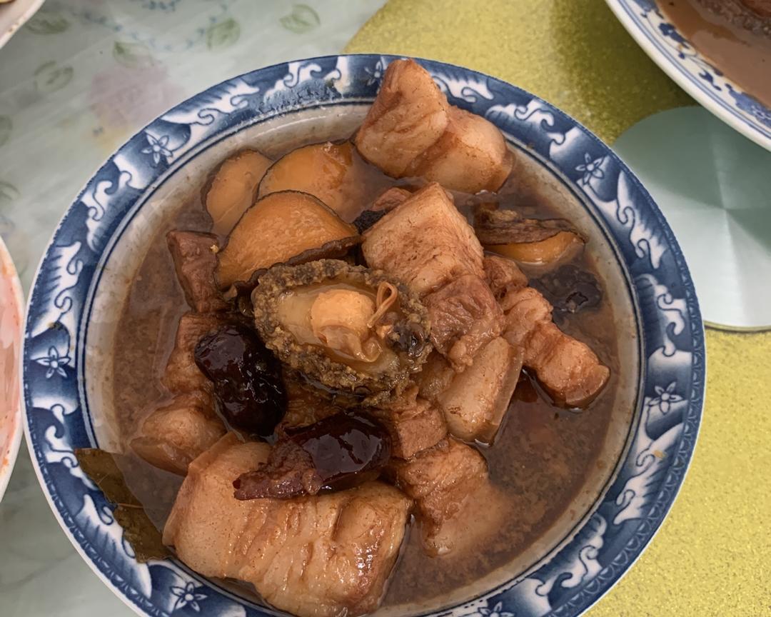 鲍鱼红烧肉的做法