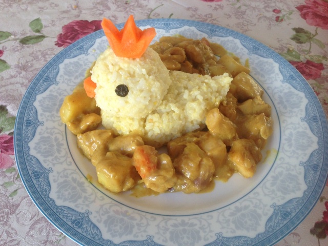 小黄鸭咖喱饭