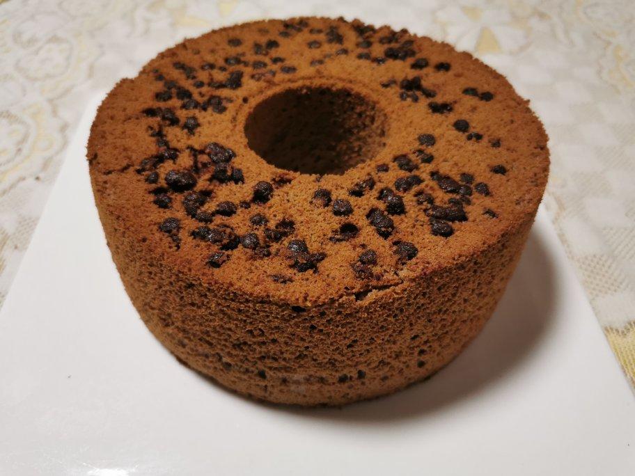 香浓柔软的可可戚风蛋糕