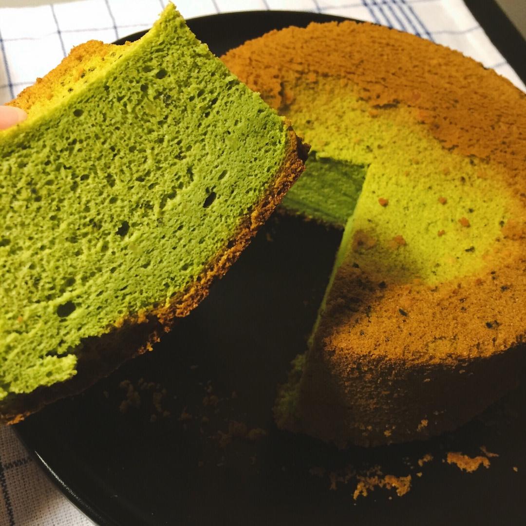 抹茶戚风蛋糕
