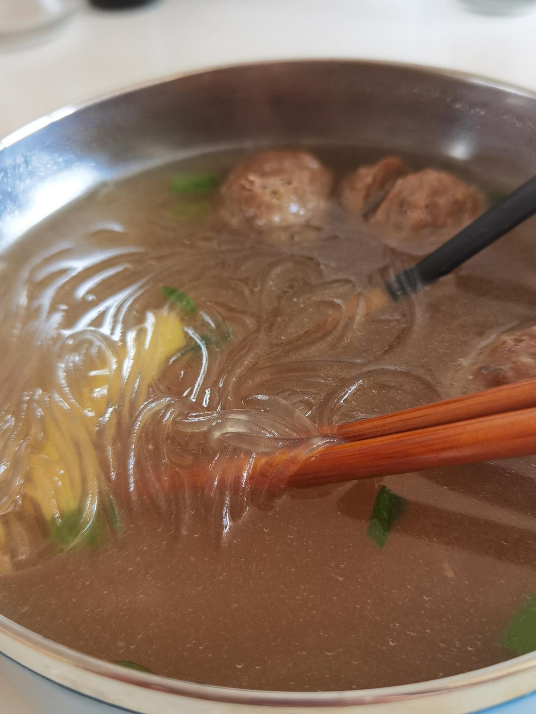潮汕牛肉丸粉丝汤