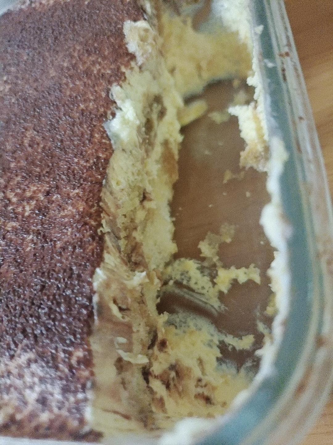 在欧洲学会的经典版提拉米苏