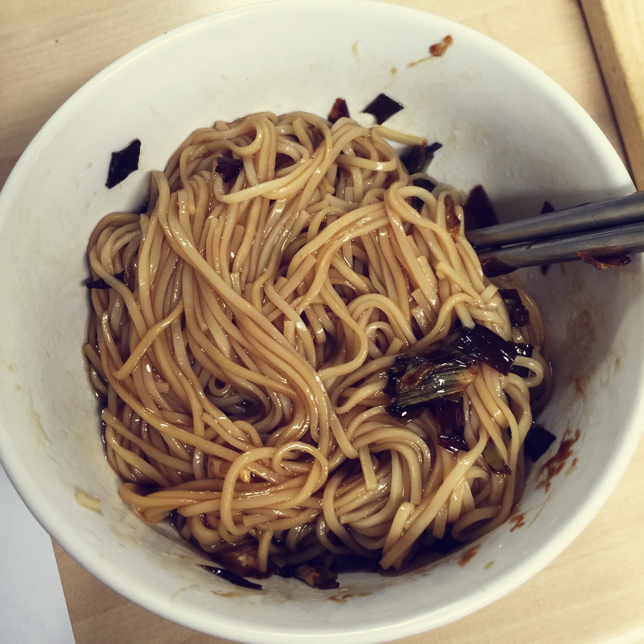 葱油拌面Spring Onion Noodles