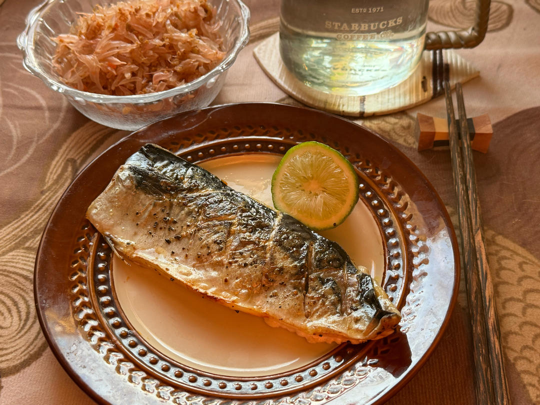 无油日式煎青花鱼 再也不去日料店了