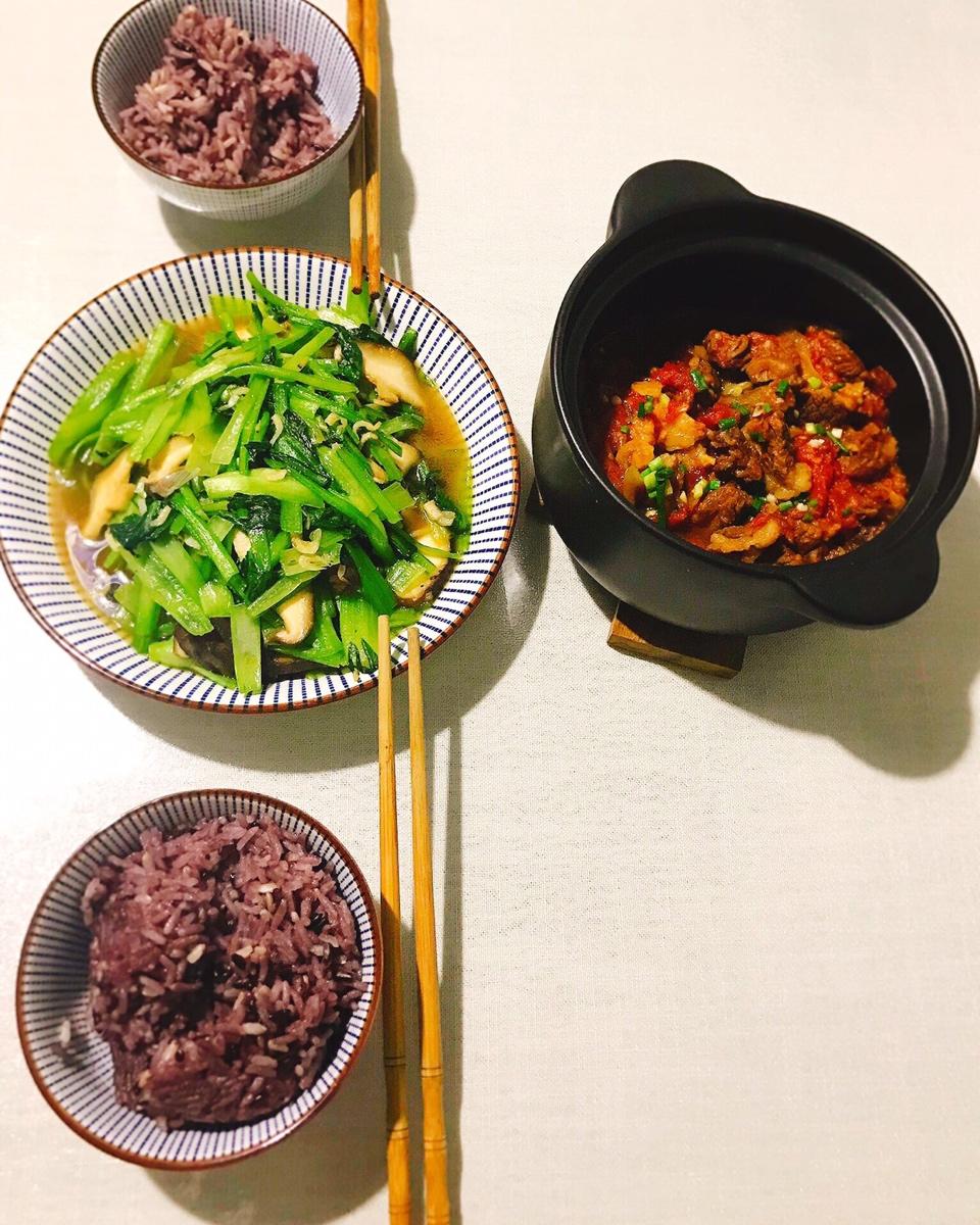 番茄土豆炖牛腩