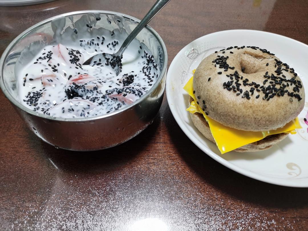 全麦各种贝果