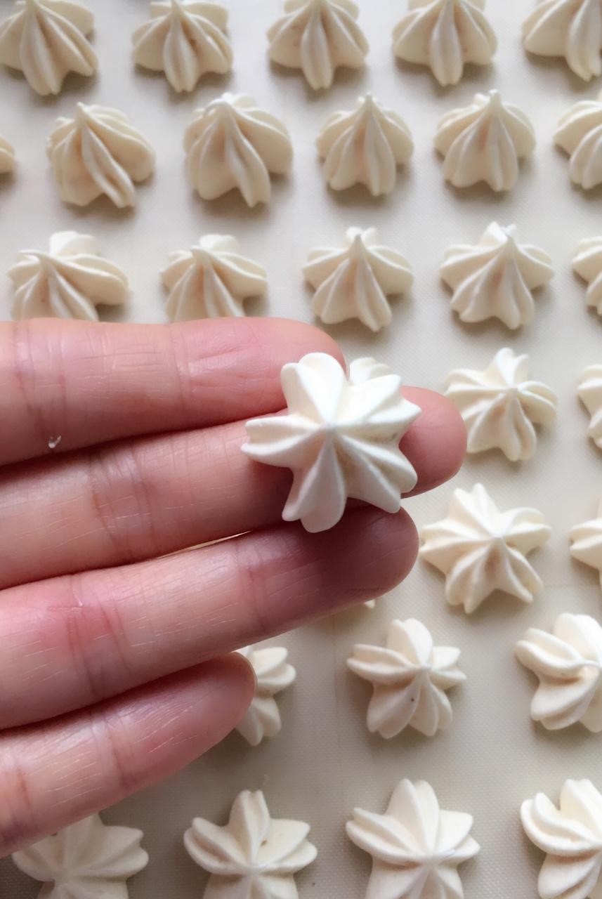 如何做出有棱有角+色调美美的蛋白糖