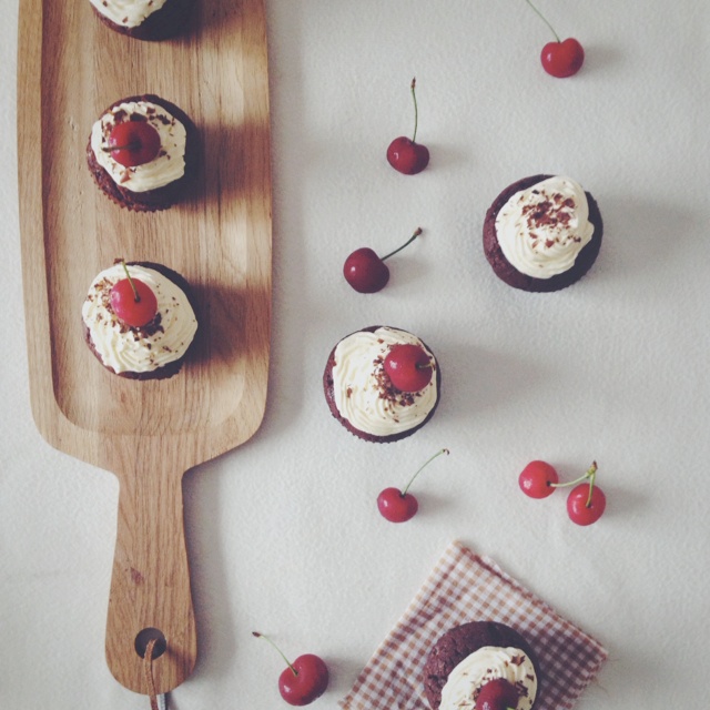 【曼食慢语】黑森林杯子蛋糕