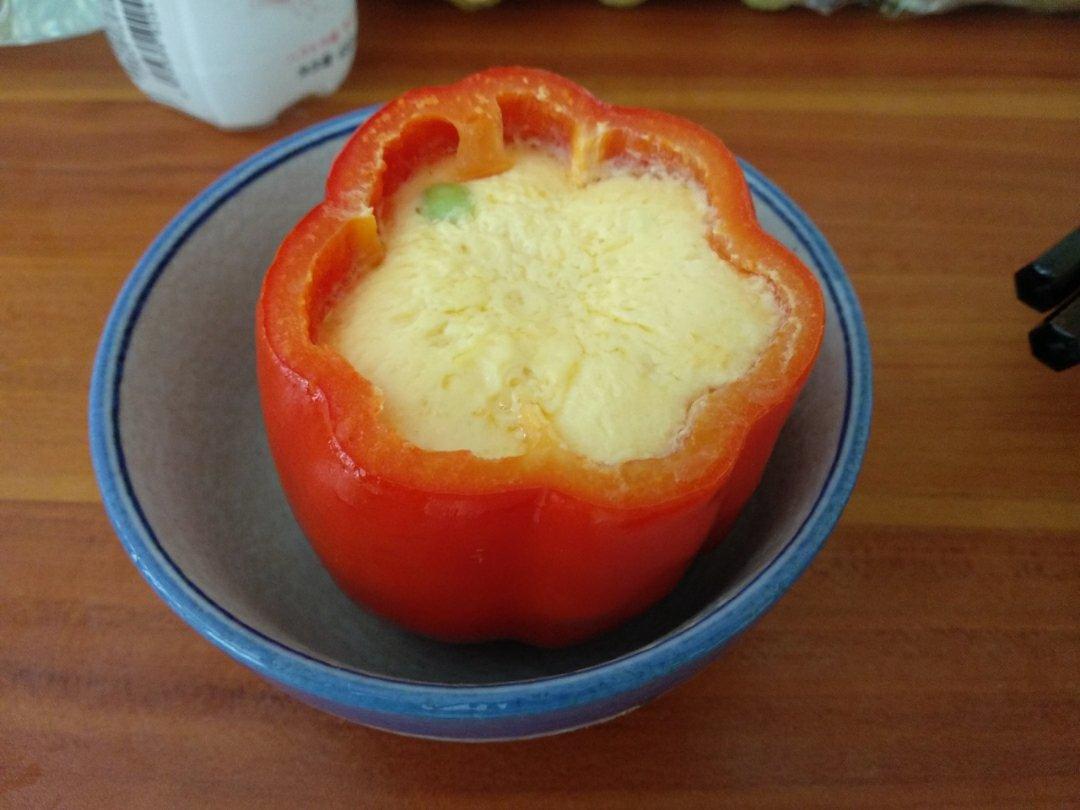 彩椒烤蛋
