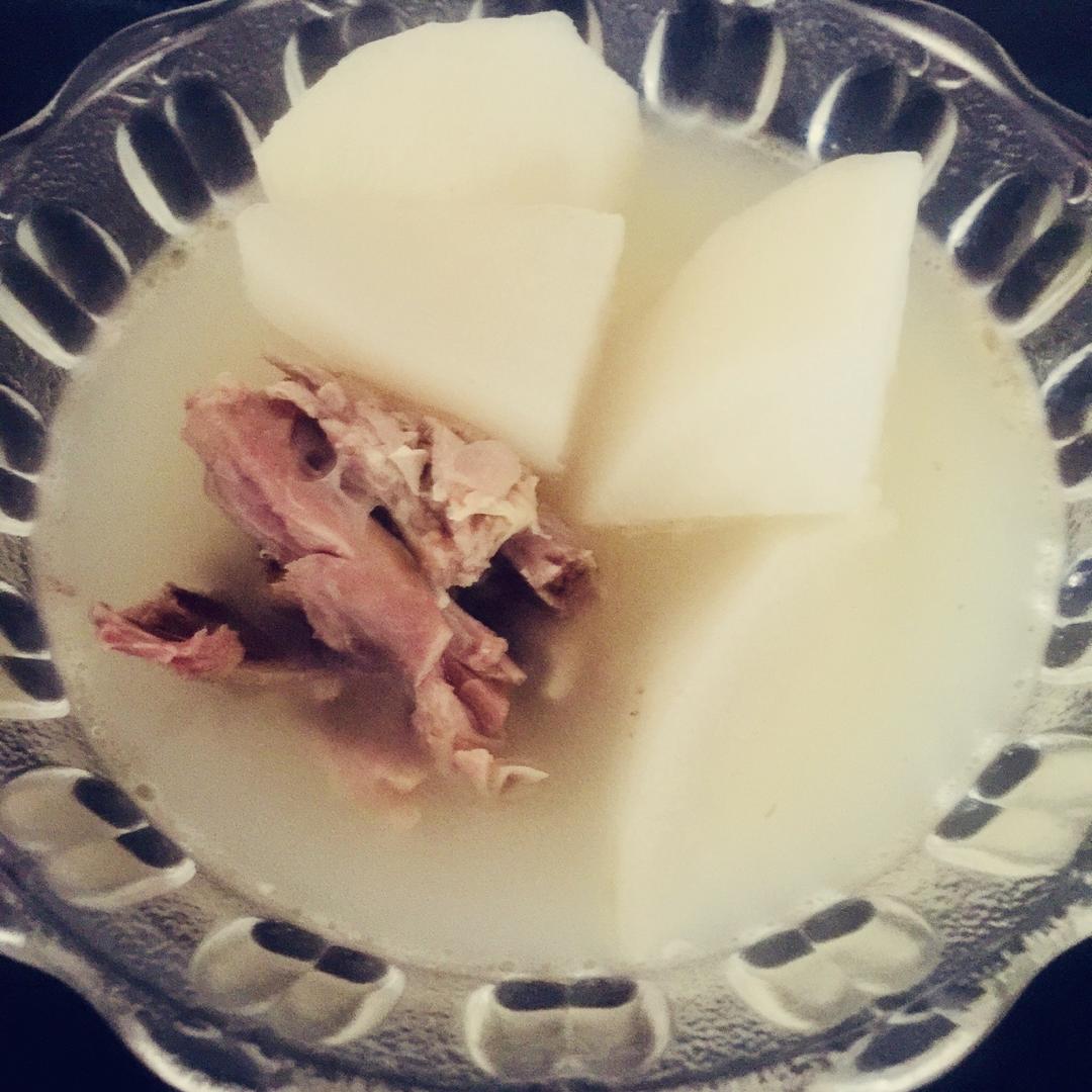 奶白鸭架汤（烤鸭）