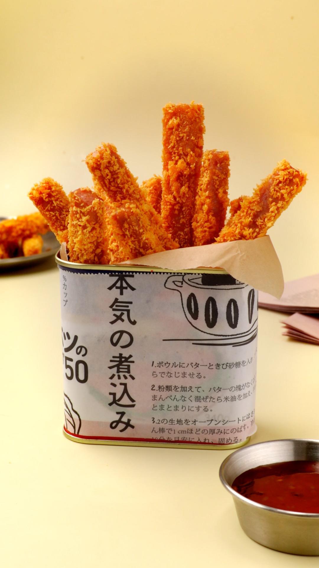 手指午餐肉的做法