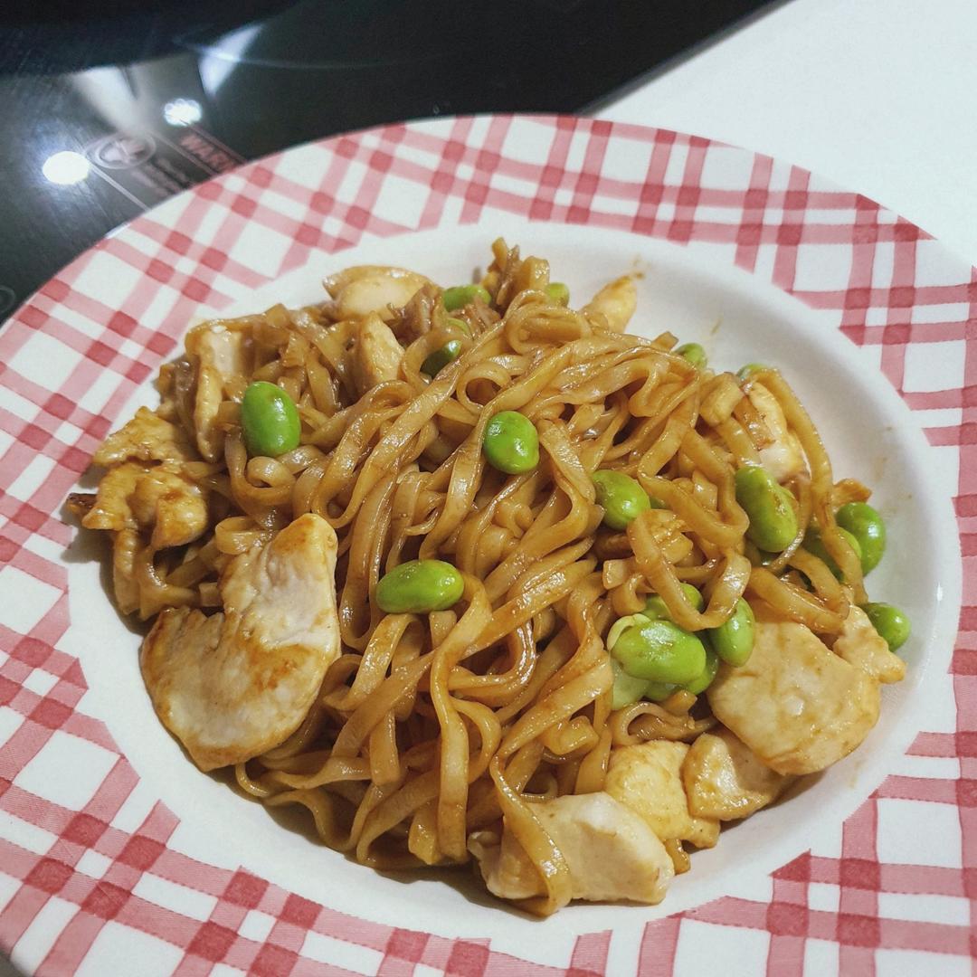 秒杀路边摊的炒方便面