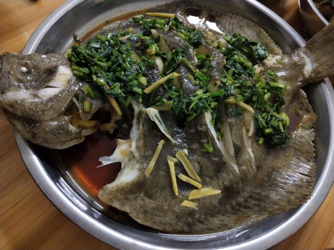 清蒸多宝鱼
