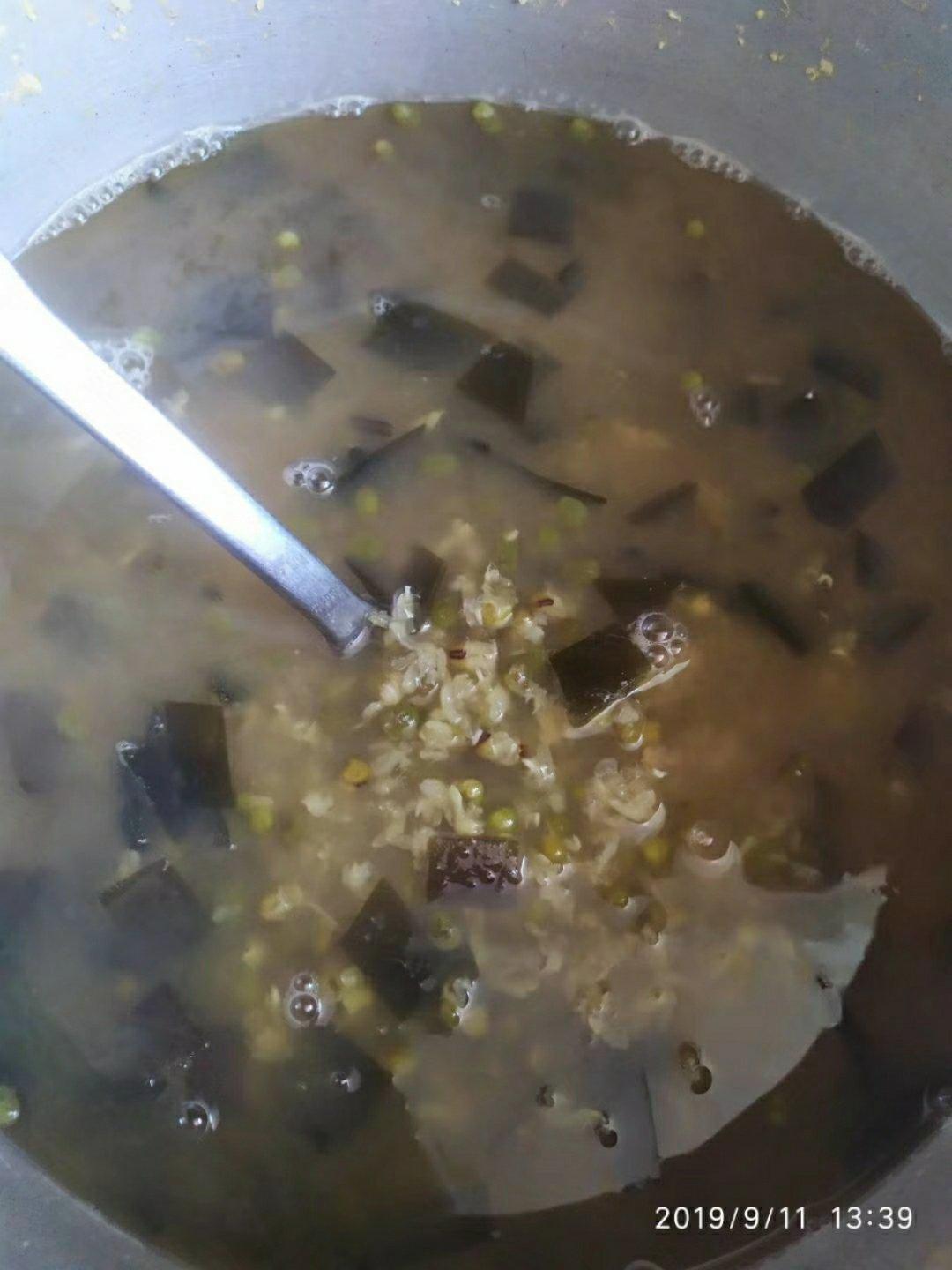 绿豆海带糖水（只需45分钟）