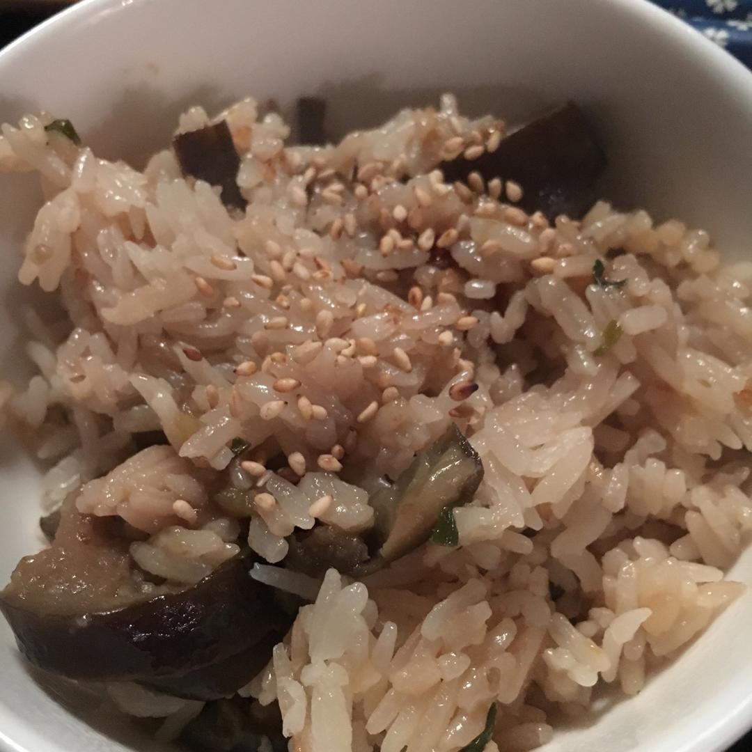 白老师的茄子饭啊