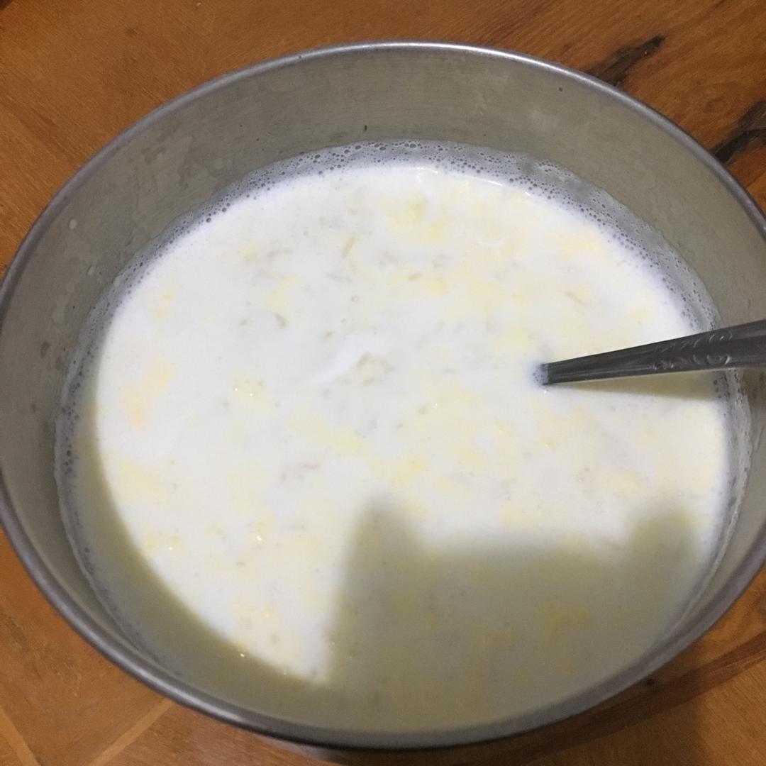 快手滋补牛奶鸡蛋醪糟