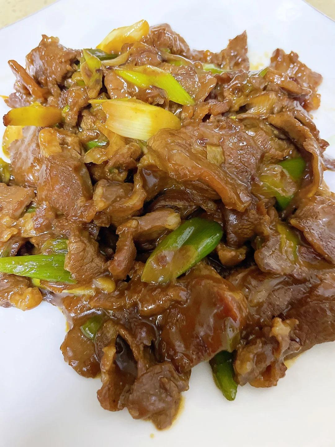 葱爆羊肉