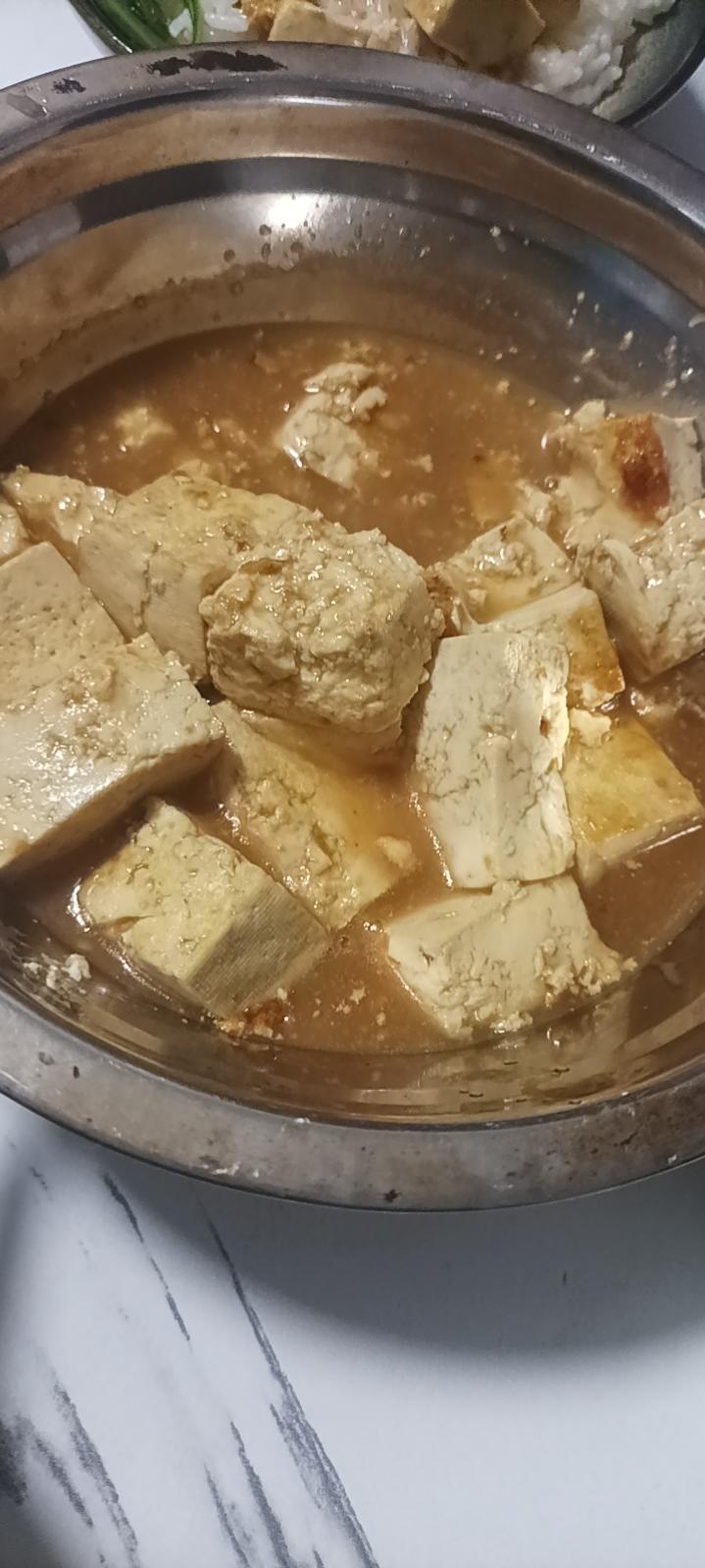家常葱烧豆腐