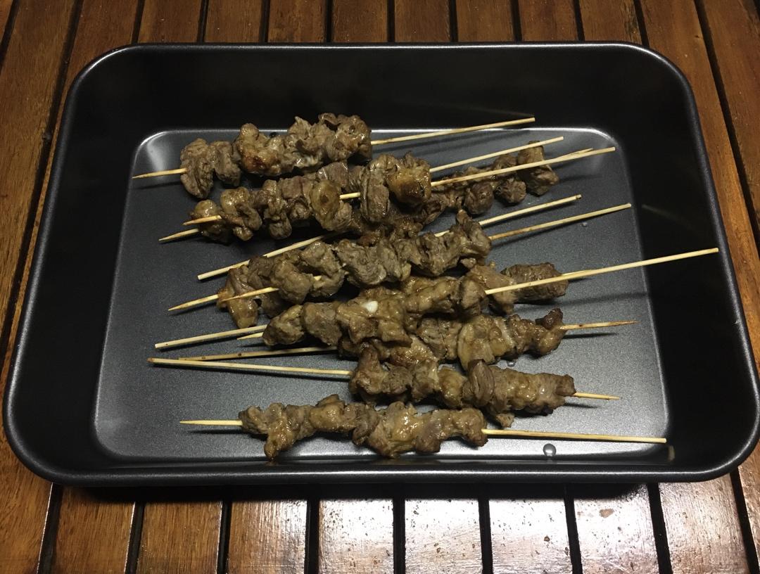 烤羊肉串/孜然羊肉/烤羊排 (烤箱/空气炸锅版)