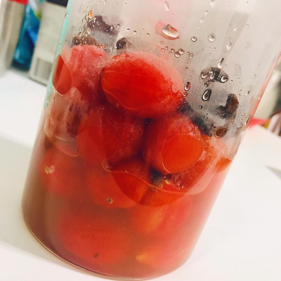 话梅小番茄