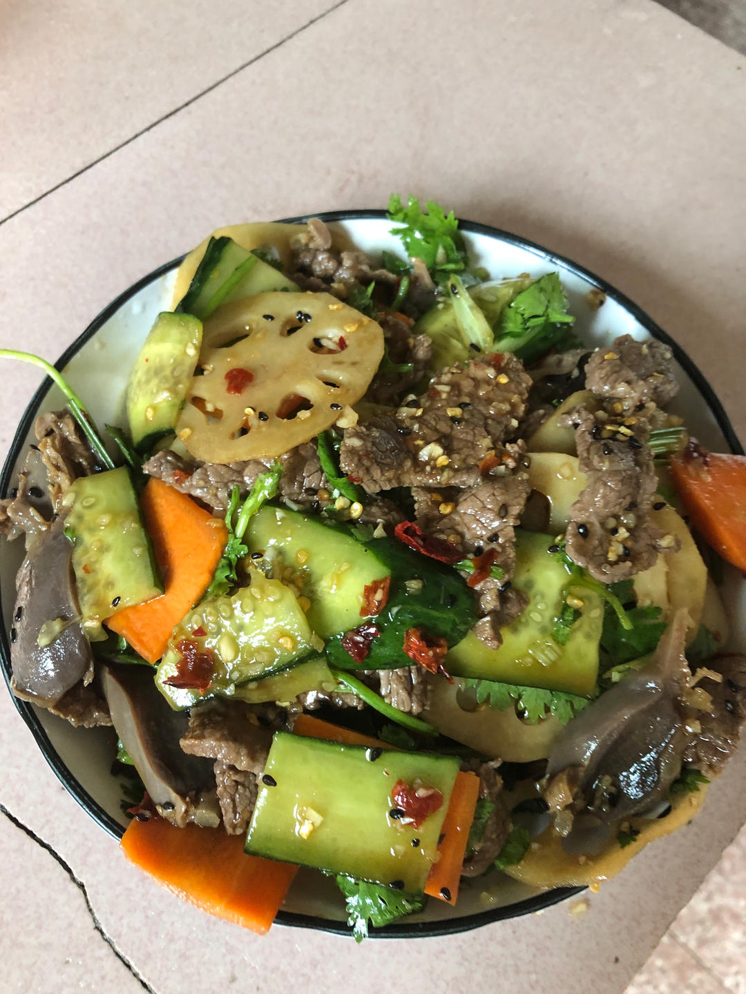 丈母娘吃了都夸的凉拌香菜牛肉