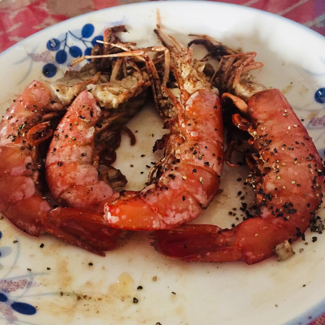 香煎阿根廷红虾