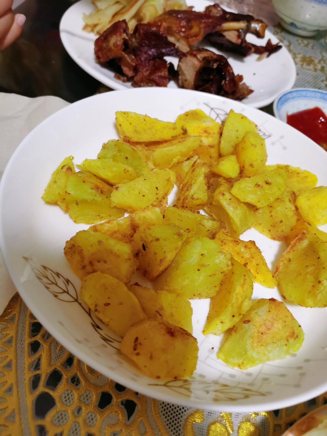 好吃到停不下来的烤土豆