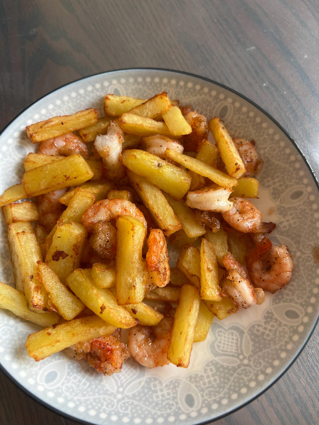 直流口水！制作简单的甜辣芥末虾球