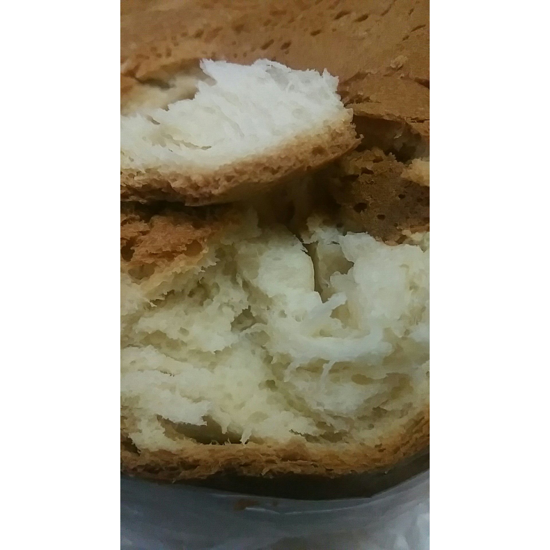 低筋粉蛋奶面包（面包机快烧模式）