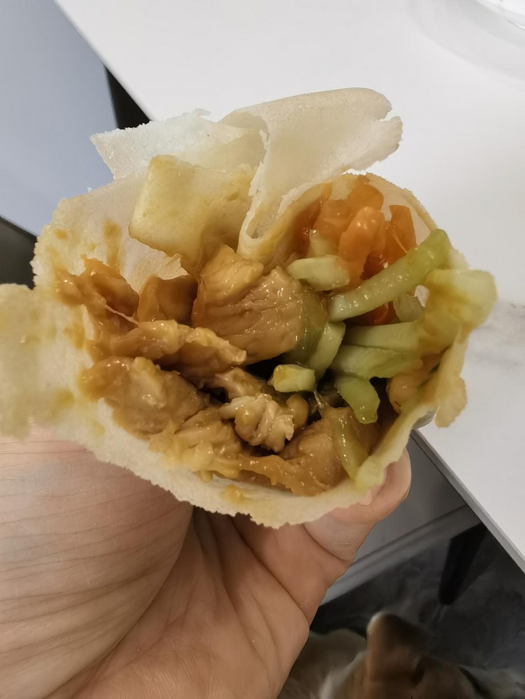 春饼皮（附制作鸡肉版京酱肉丝）