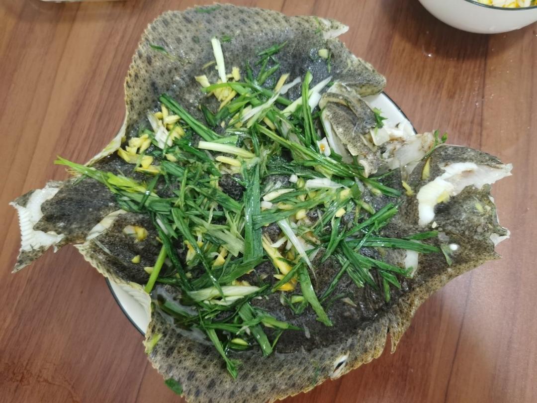 清蒸多宝鱼