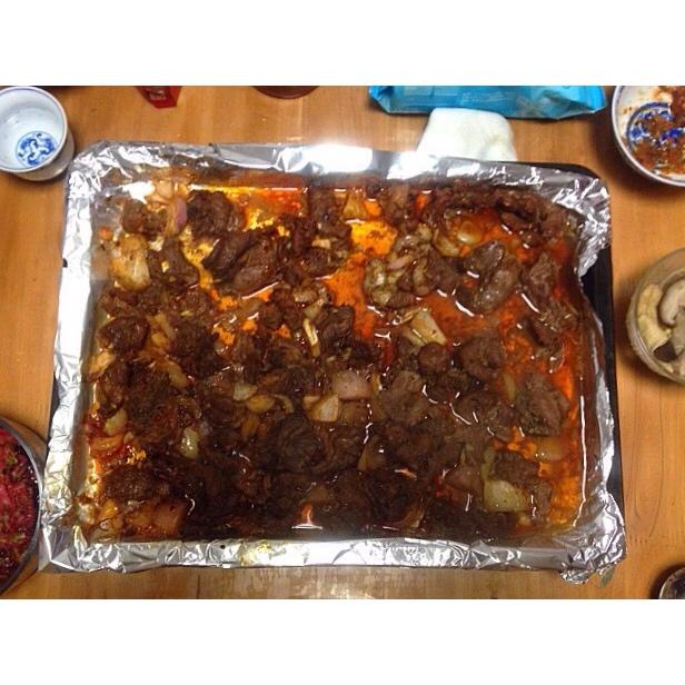 秘制烤羊肉