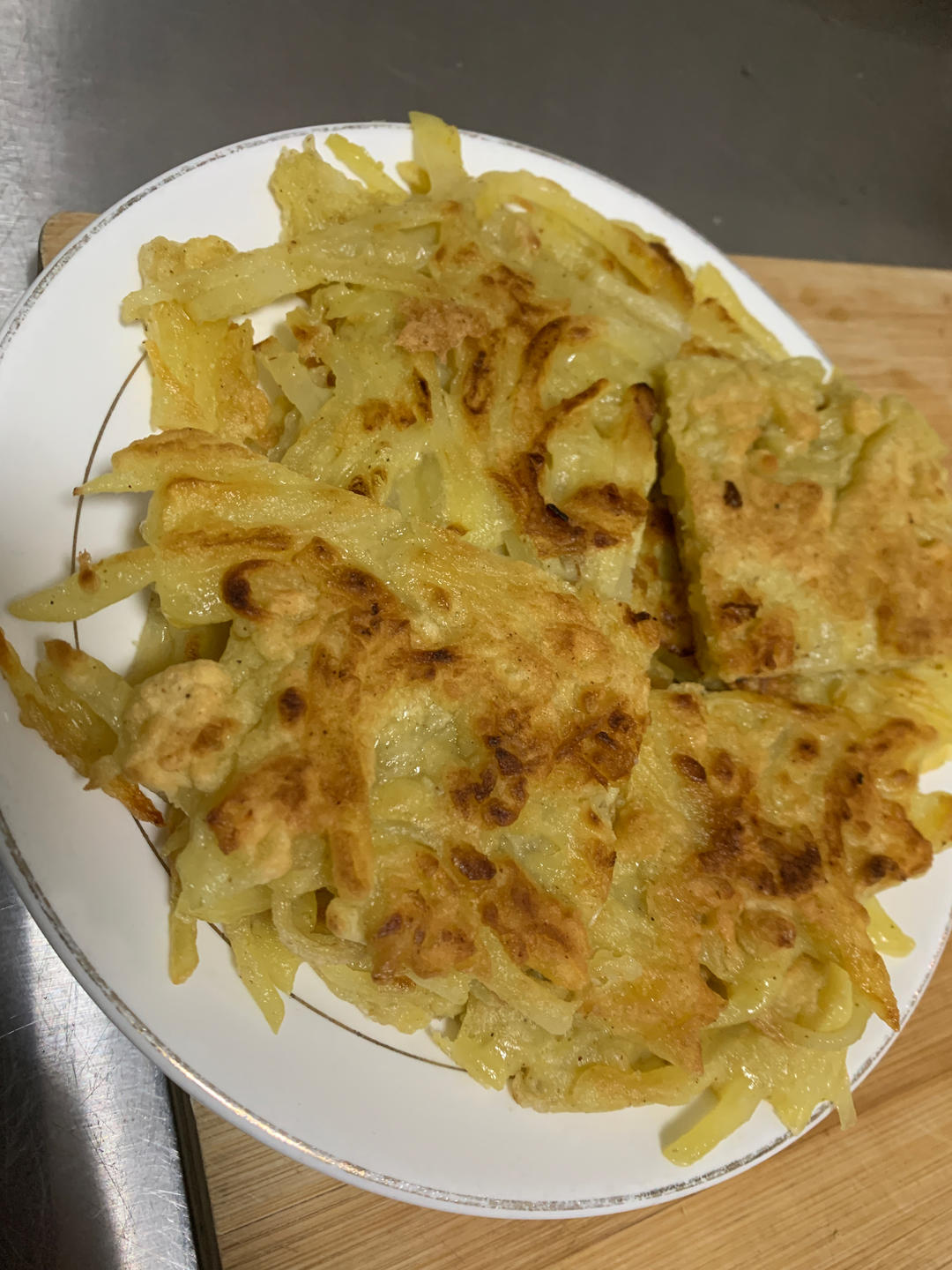 土豆饼(土豆胡萝卜丝饼)