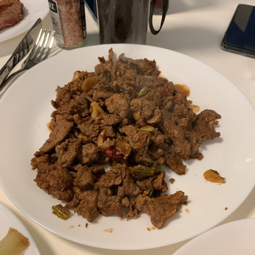 孜然炒牛肉
