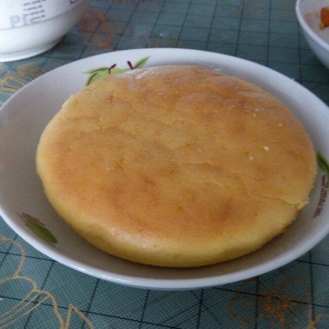 6寸原味戚风蛋糕