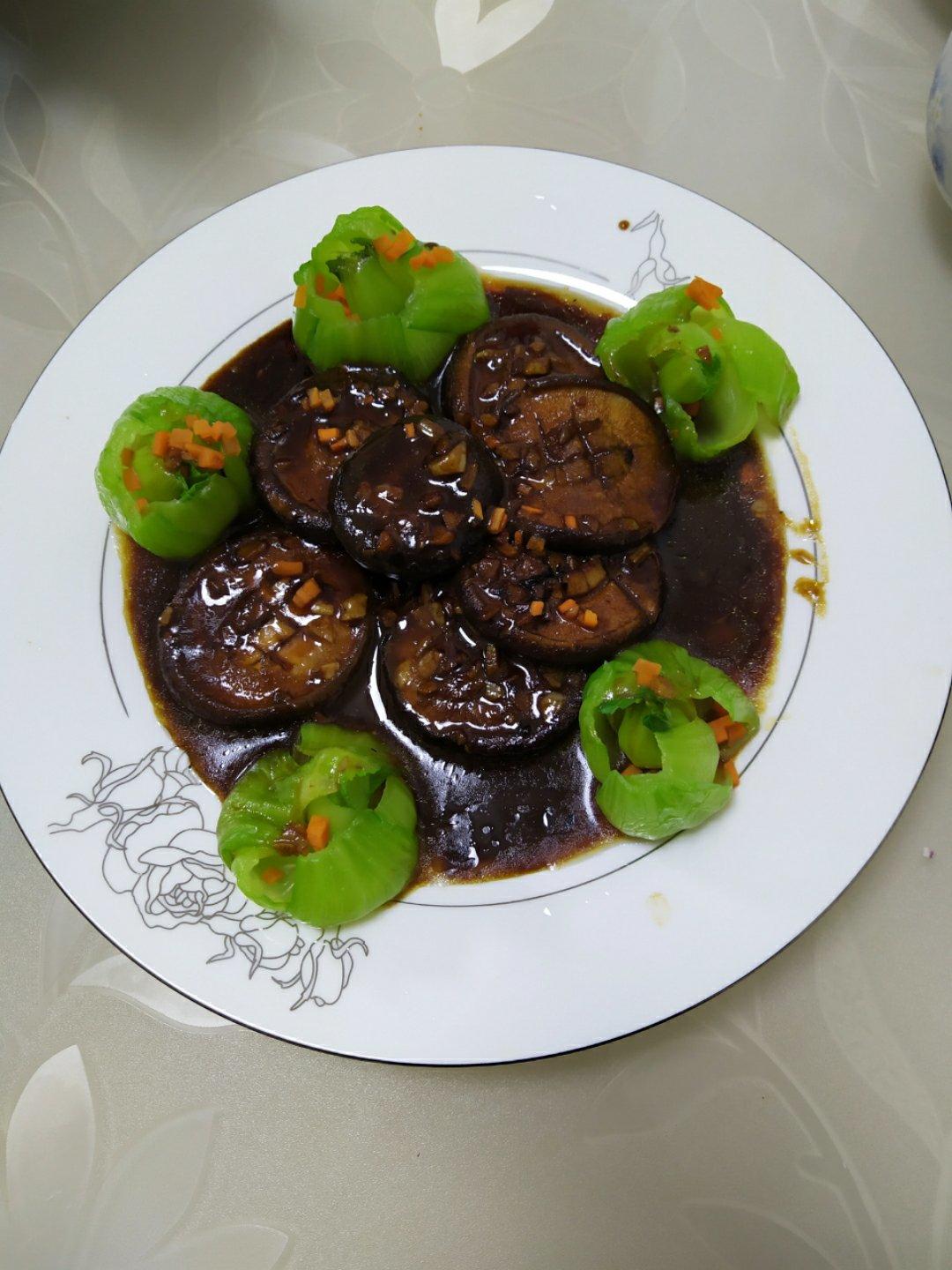 超下饭香菇素鲍鱼