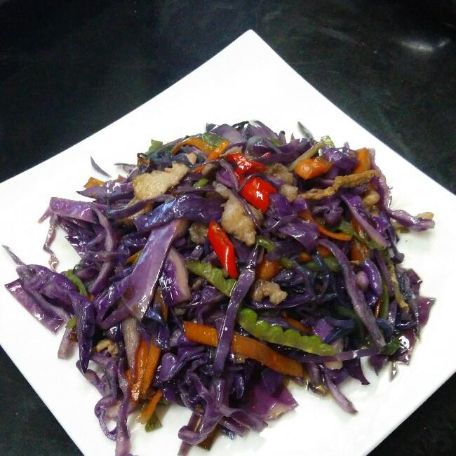 紫包菜丝