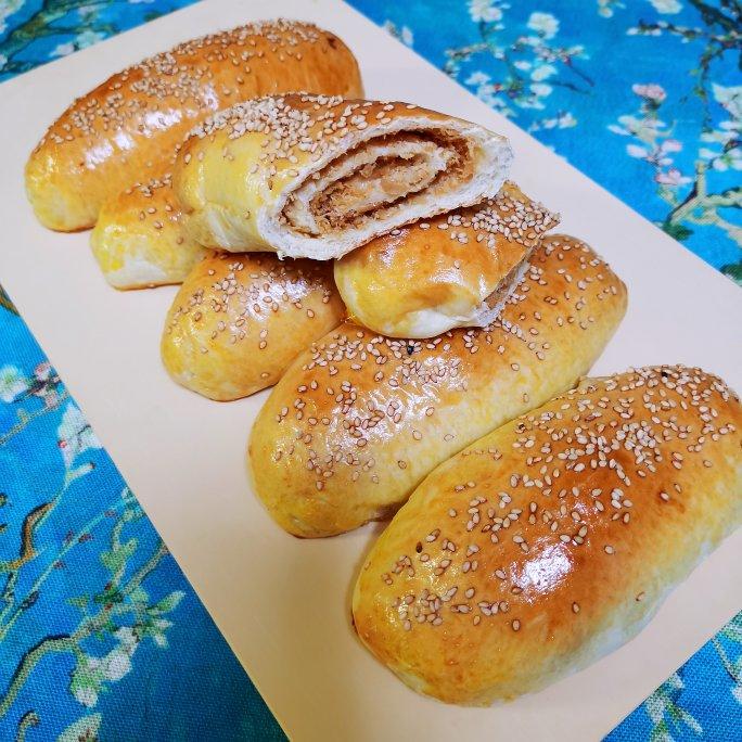 超好吃的肉松面包