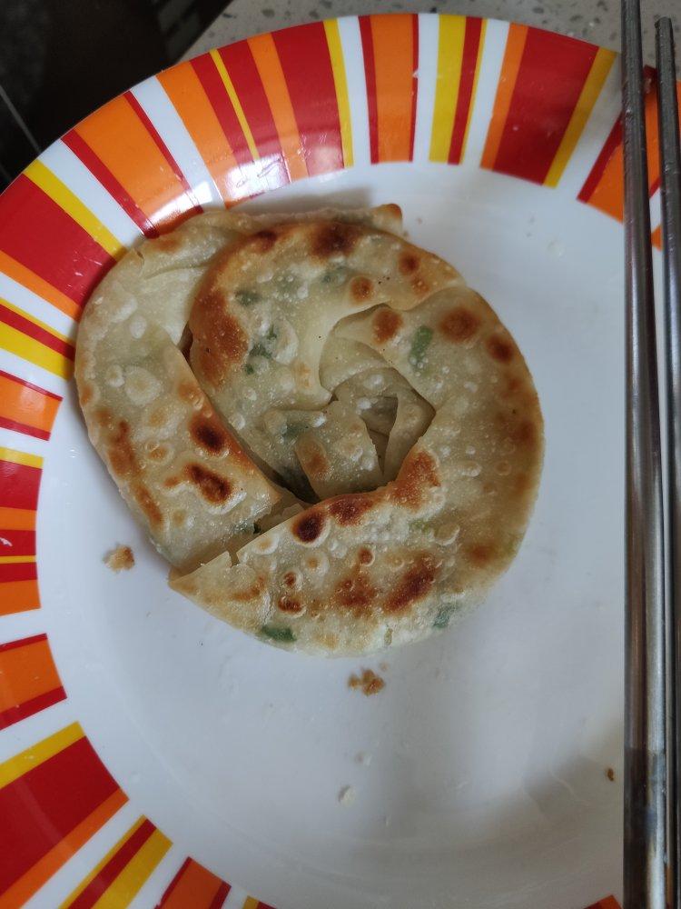 饺子皮葱油饼