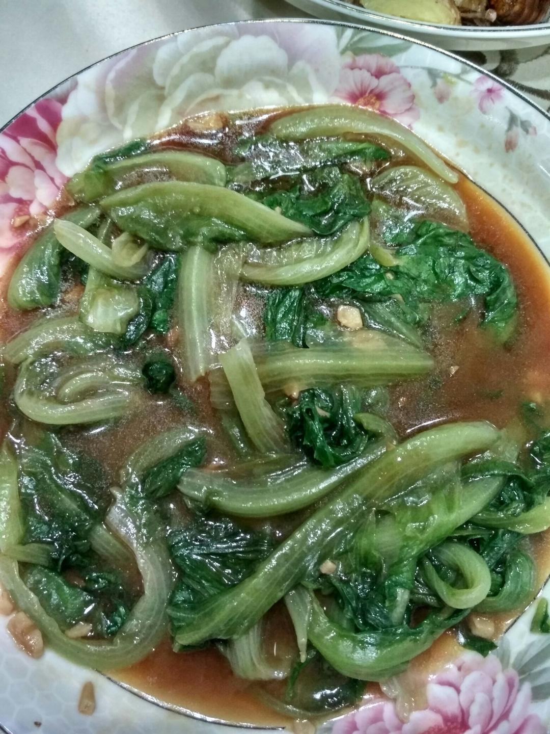 家常菜 蚝油生菜