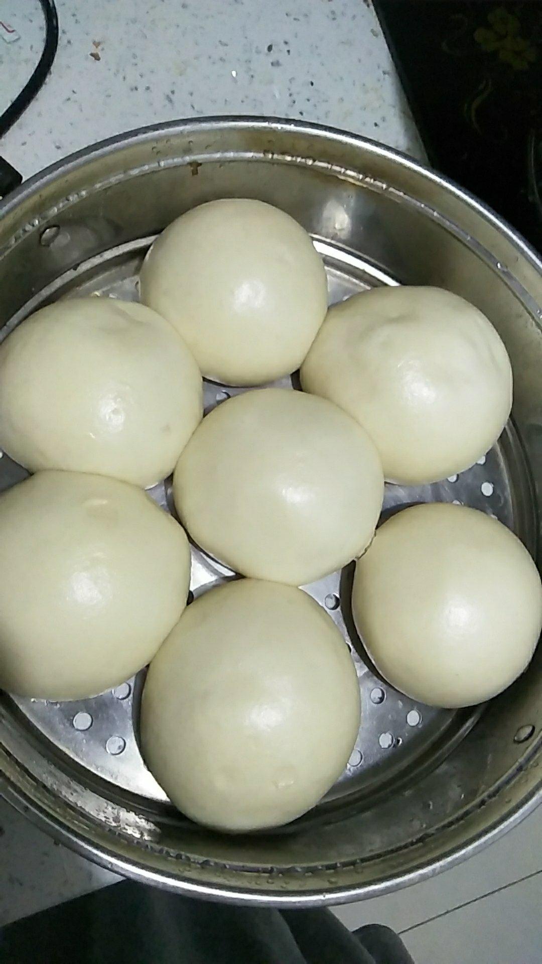 花生馒头，蓝莓馒头