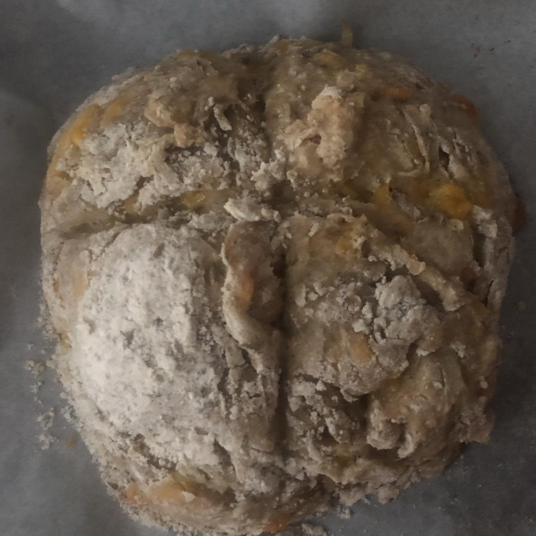 全麦咸切达洋葱土豆面包——快手司康【健康主食】