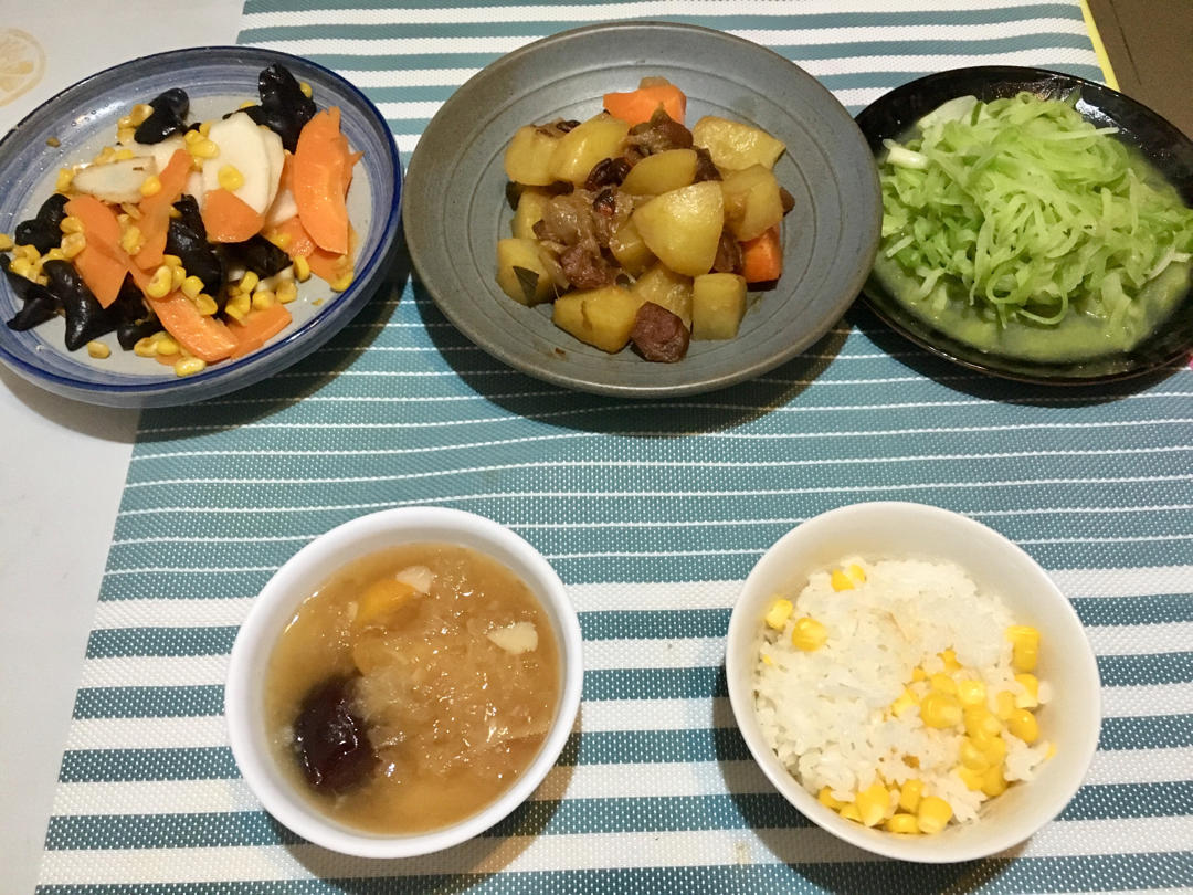 土豆炖牛肉