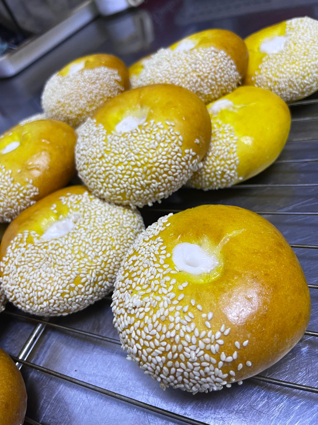 日式南瓜蜜豆包