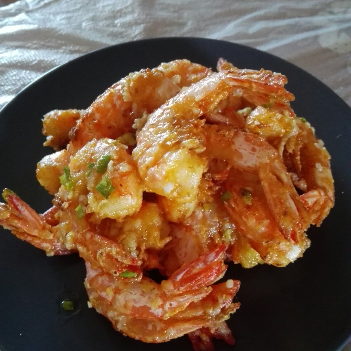 蒜蓉椒盐虾