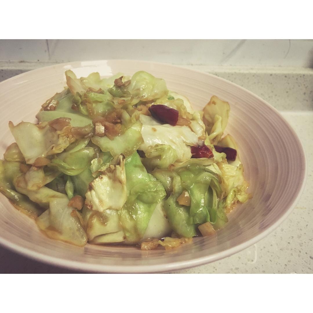清炒包菜